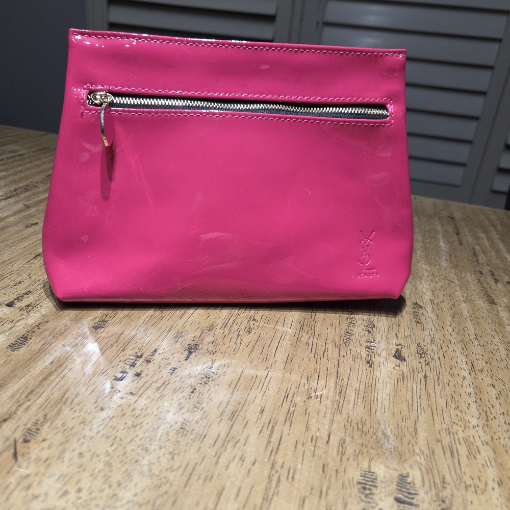 YSL Beaute Fushia Cosmetic Case